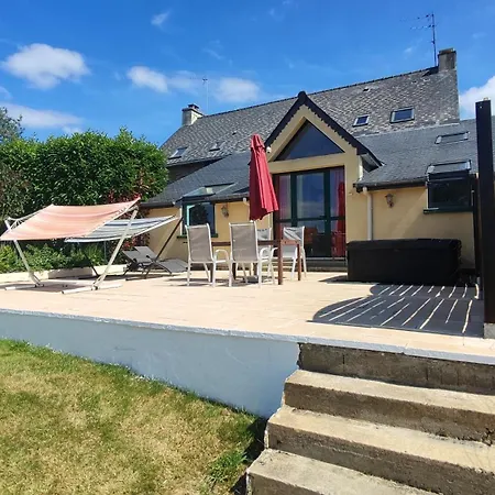 Broceliande Calme Breton, Spa, Wifi, Amazon-Disney Tv, 4 Lits, Freebox Revolution,Draps, Cafe, The Guer Exterior photo